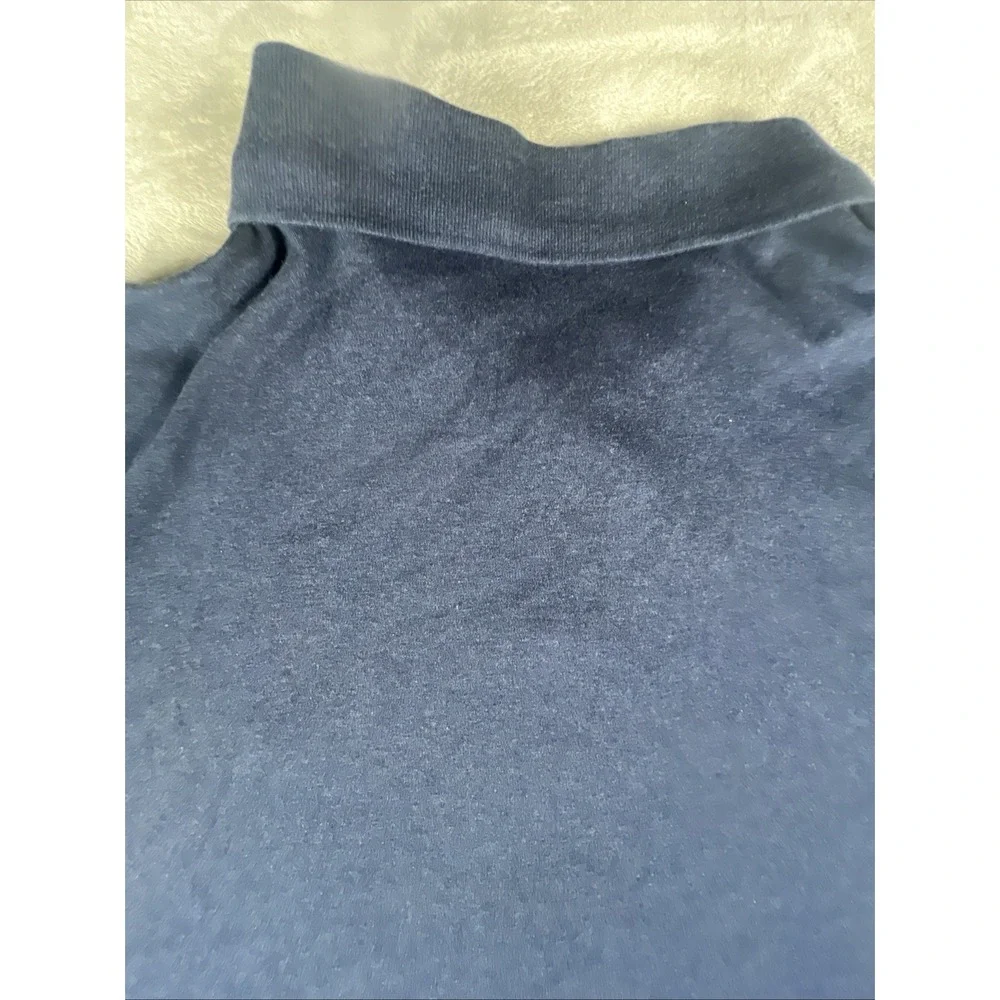Polo Ralph Lauren Polo Shirt Mens 2XLT Navy Blue Short‎ Sleeve Cotton Pony Logo